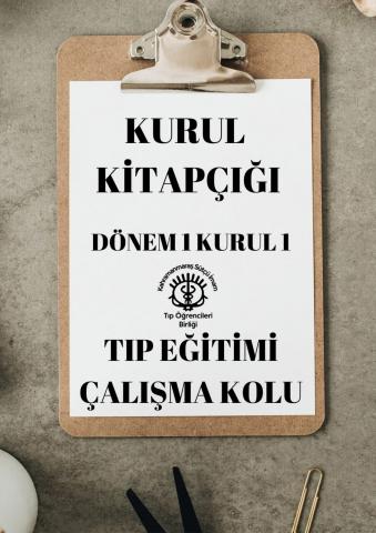 Tıp 1. Sınıf Kurul 1