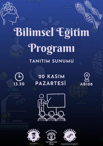 BEP-SEP TANITIMI AFİŞİ