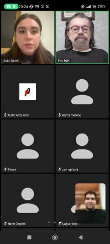 Etkinliğimizden bir fotoğraf
