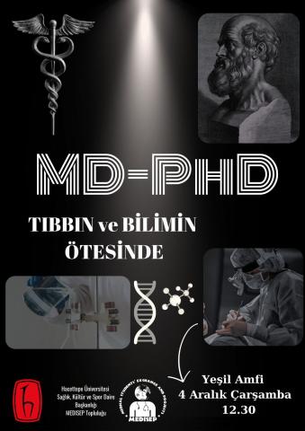 MD-PhD: Tıbbın ve Bilimin Ötesinde etkinliğinin afişi