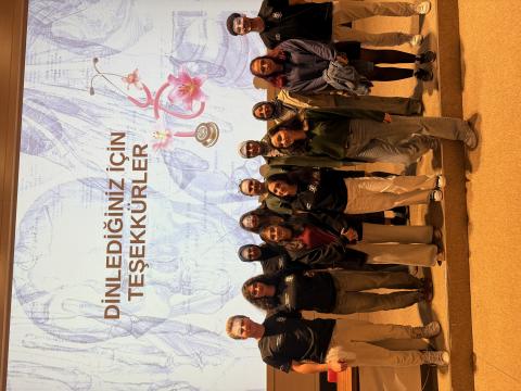 Bazı katılımcı arkadaşlarla fotoğrafımızzz