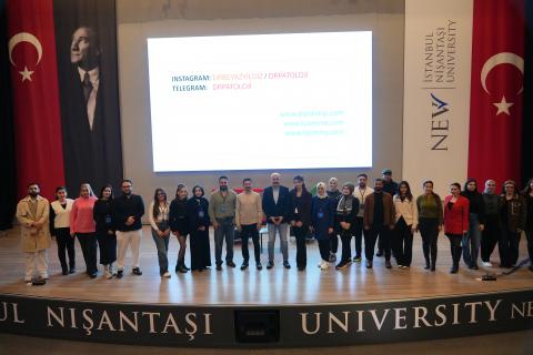 Seminer sonu katılımcılarimizla güzel bir anı fotoğrafımiz