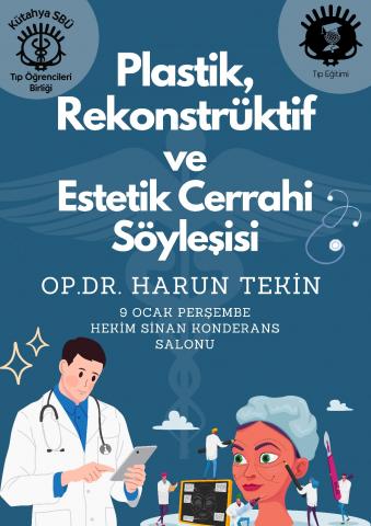 Etkinliğimiz için hazırladığımız afişimiz.