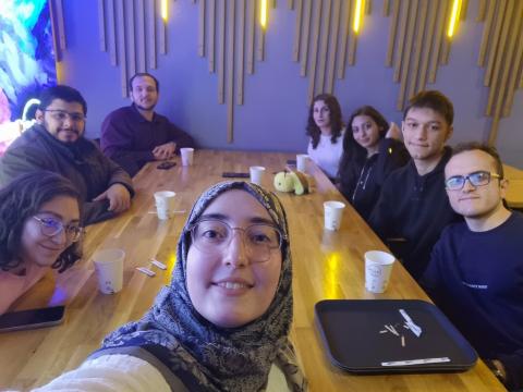 Etkinliğimizden bir selfie.