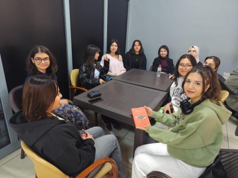 Kitabı tartıştığımız arkadaşlarımızla