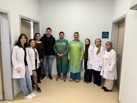 Hocalarımız ve katılan arkadaşlarımız