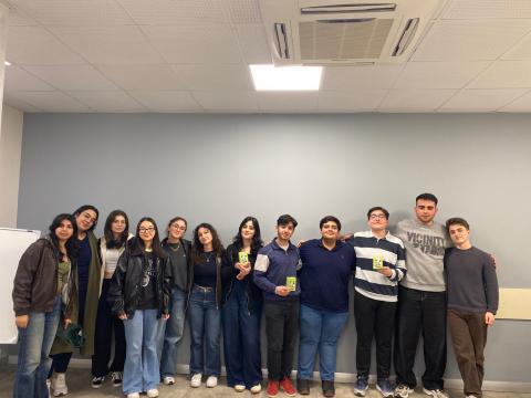 Etkinlik sonu çekilen fotoğrafımız